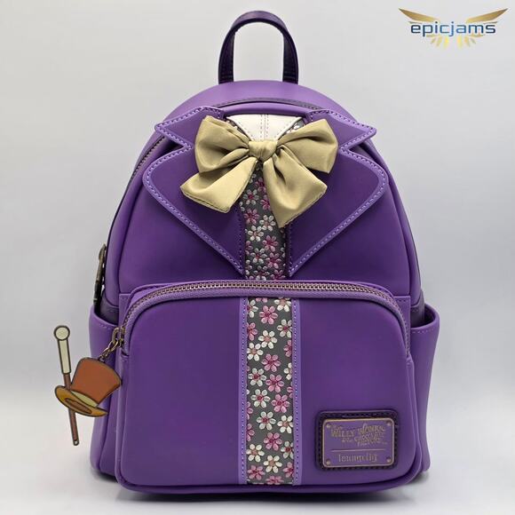 Loungefly Willy Wonka Cosplay Mini Backpack